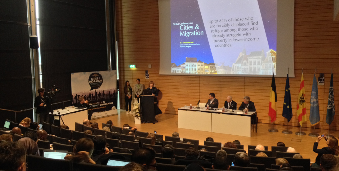 Local Governments advocate for a governance of migrations based on Human Rights, at the Conference on Cities and Migration (Mechelen)