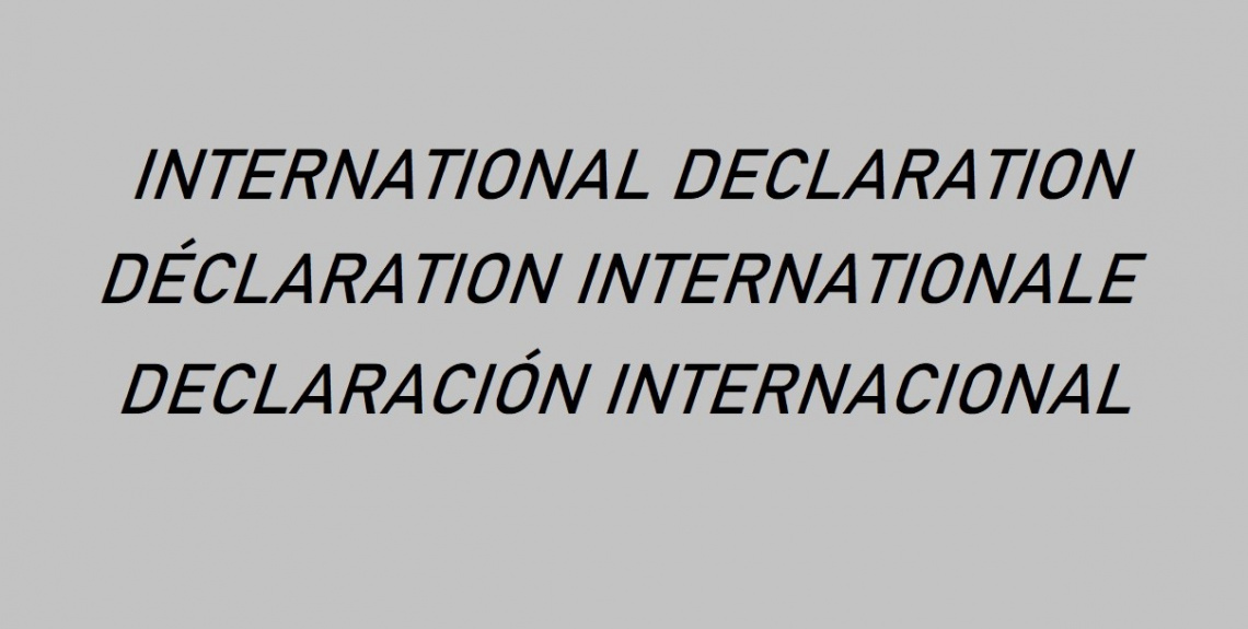 Financing the Right to the City for All Declaration (2016)