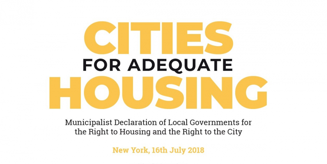 Cities for Adequate Housing Declaration (2018)