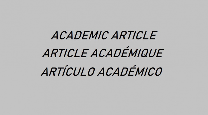 Academic article