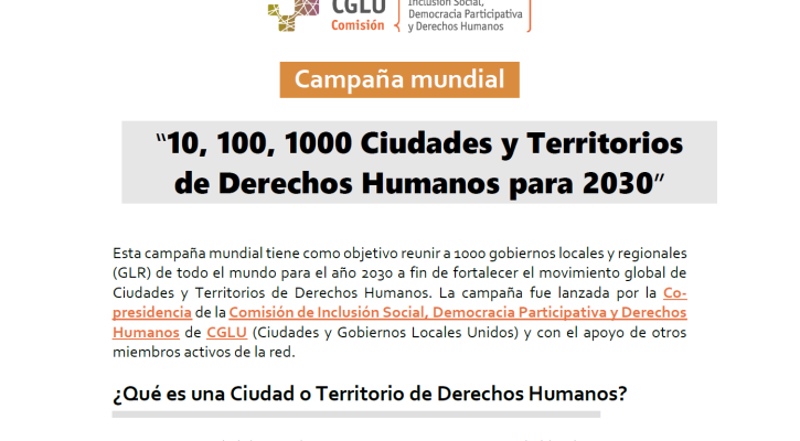 Presentation campaign