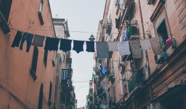 A street of Naples.