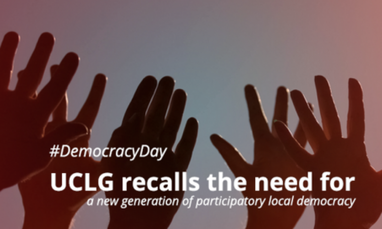 A l'occasion de la Journée Internationale de la Démocratie CGLU rappelle la nécessité d'une nouvelle génération de démocratie locale participative